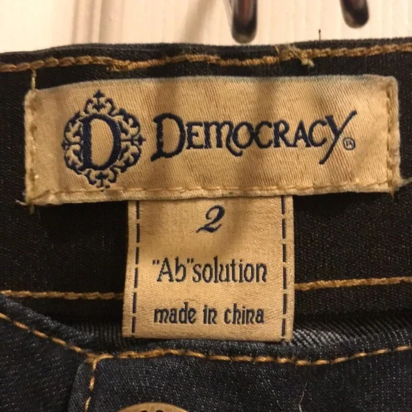 Democracy Ab-solution itty bitty bootcut. - Picture 2 of 4